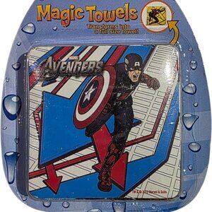 Magic Towels with Magic Avengers Print